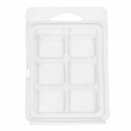 20PCS Plastic Wax Melt Clamshells Molds Containers for Wickless Candle 6 Grid Paraffin Box Scented
