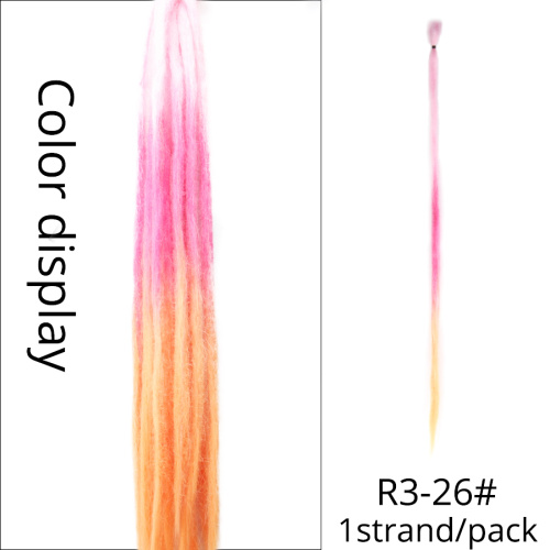Ombre Dread Locks Synthetic Crochet Hair 2Tone Colors Supplier, Supply Various Ombre Dread Locks Synthetic Crochet Hair 2Tone Colors of High Quality