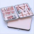 7-18Pcs/Set Rose Gold Nail Clippers Pedicure Set Nail Clippers Scissors File Tweezers Multi-function Nail Art Pedicure Tool Set