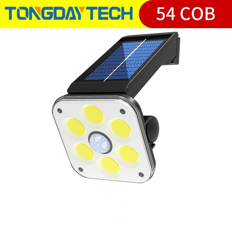 Tongdaytech 2020Newst Solar Light Outdoor Solar Lamp PIR Motion Sensor Solar Powered Sunlight Street Light for Garden Decoration