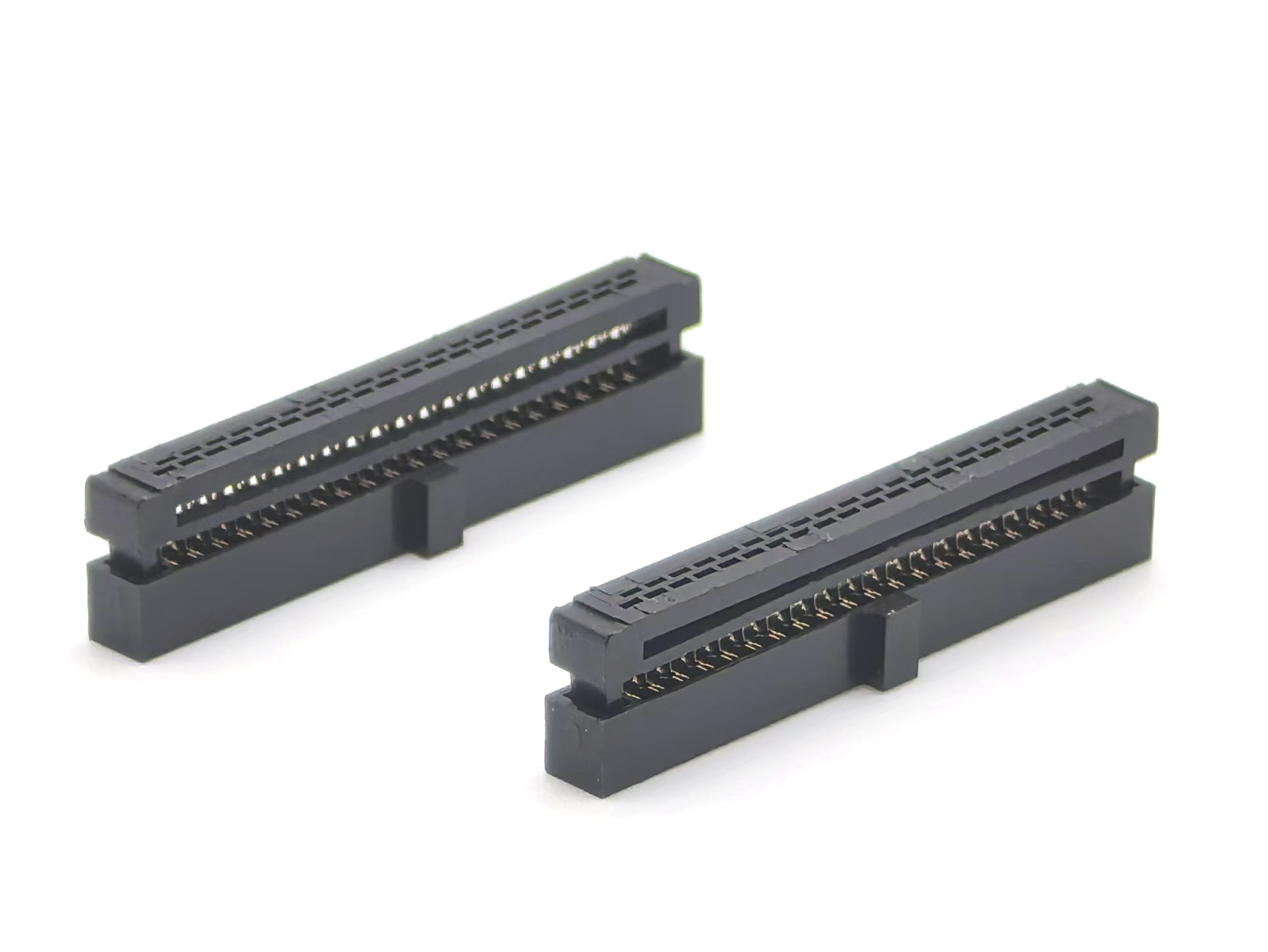 1.27*1.27mm Pitch IDC Socket Connector 2Pieces  40P