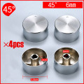 4pcs Rotary switch gas stove parts stove gas stove knob stainless steel round knob Knob for gas stove