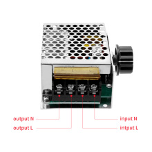 4000W SCR Voltage Regulators Dimmer 220V AC Motor Speed Controller Governor Thermostat Electronic Adjust Volt Stabilizer Module