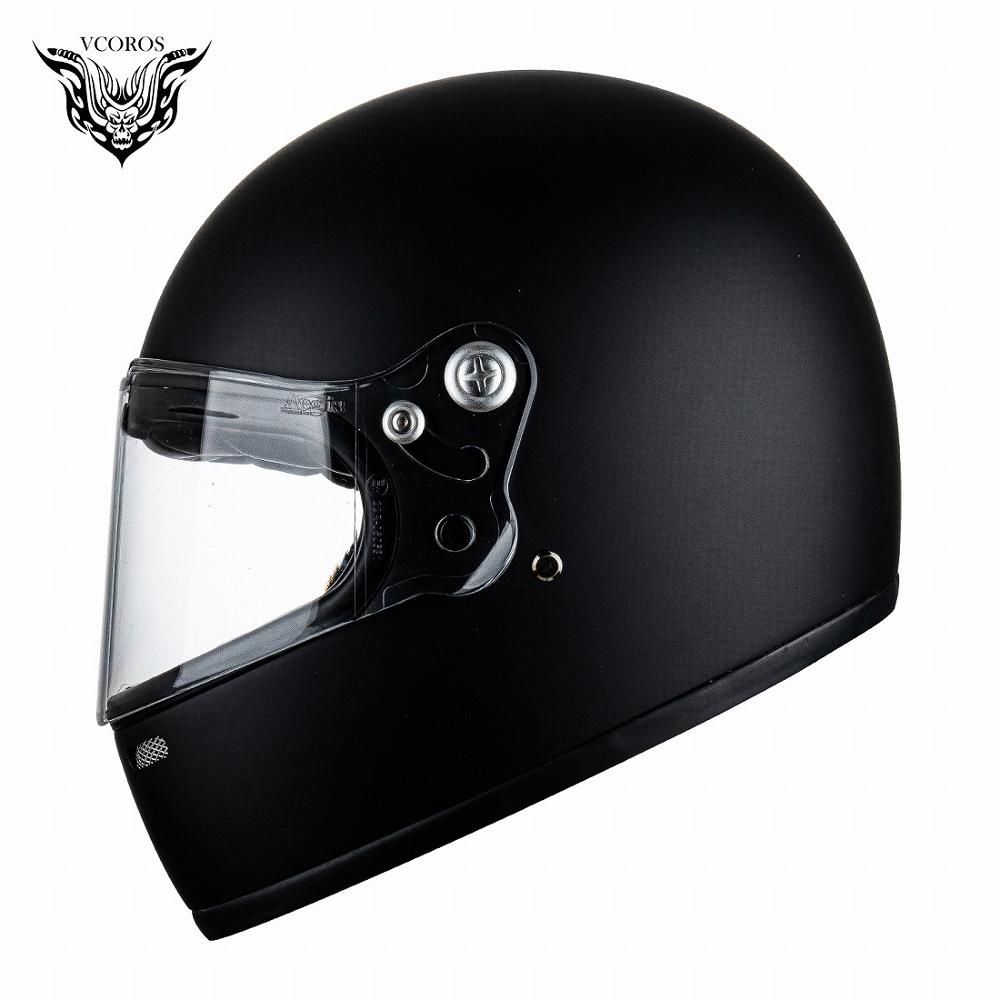 VCOROS A600 full face motorcycle helmet chopper motorbike racing helmets vintage retro helmet casco moto retro
