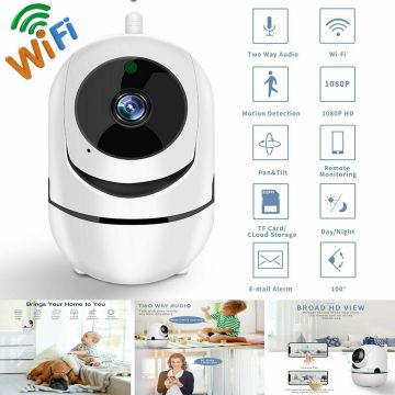 1080P HD Wireless Wifi Pan/Tilt IP Security Camera Night Vision Baby/Pet monitor