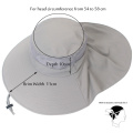 CAMOLAND Mens Summer Bucket Hat Women Boonie Hat With Neck Flap Outdoor Hiking Fishing Hats UV Protection Cap Mesh Breathable