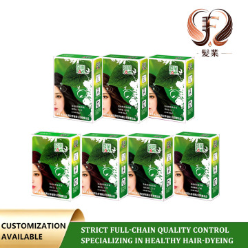 Faye Vibrant Hair Color Cream Green Box