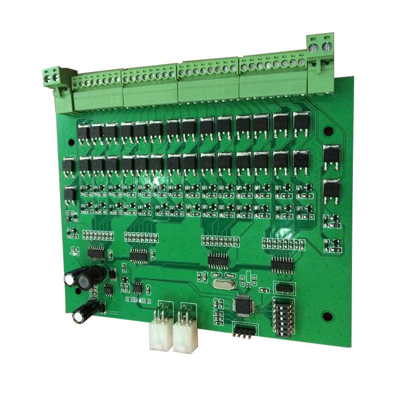 Rechargeable battery board with PCB