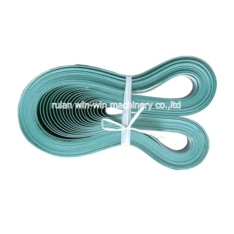 70pcs 1750mmx25mmx2mm PVC rubber conveyor belt price bag making machine belt conveyor