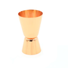 Gold bar Jigger Shot Measure Cup 15/30ML Stainless Steel Double tone glass measuring cup Cocktail Bar Party Wine Cup