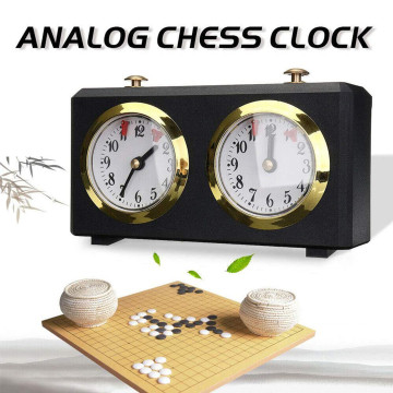 Analog Chess Clock -Mechanical Chess Clocks Garde -Chess Clock Count Up Down Game Accessory Specialty Clocks Tools Gifts