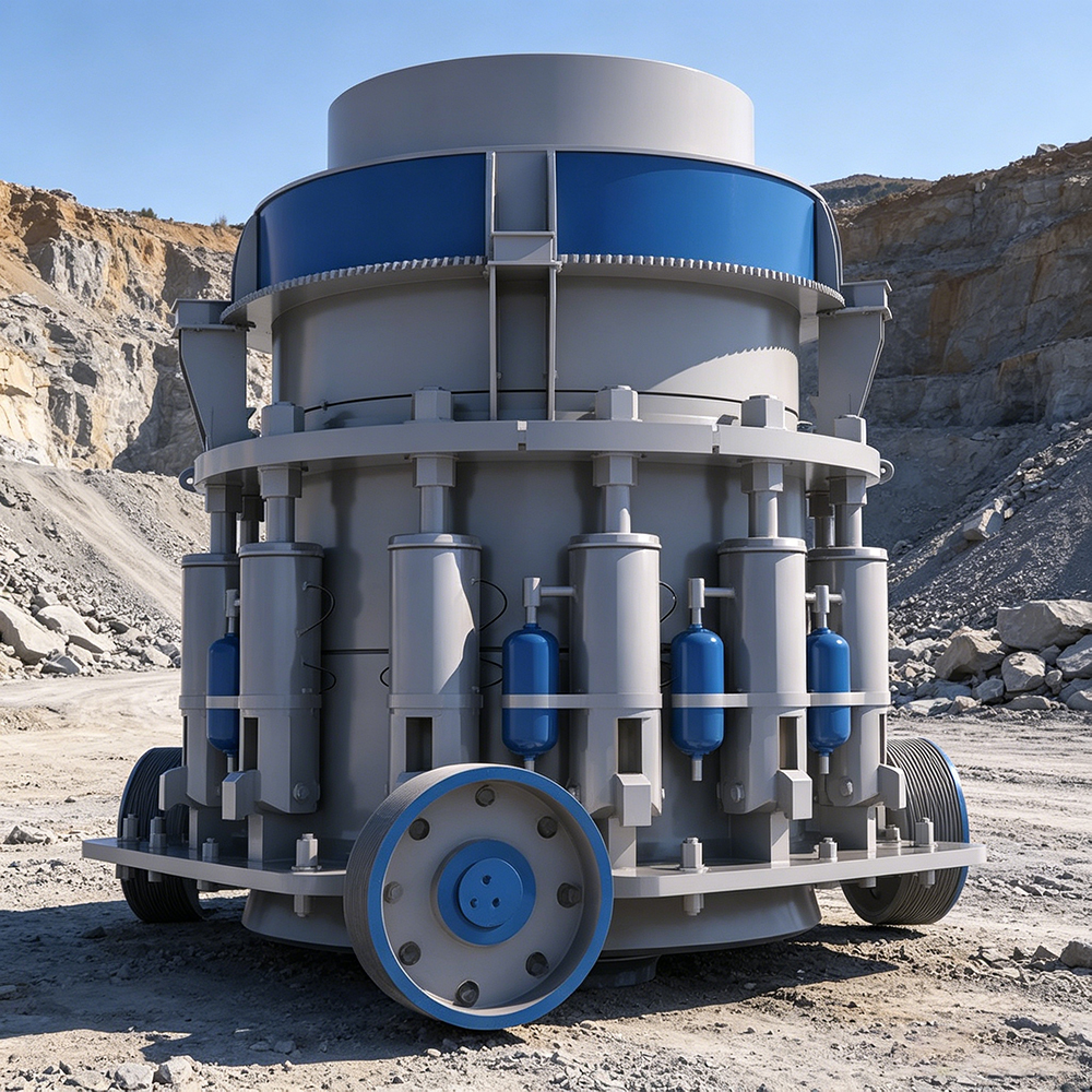constant discharge cone crusher