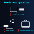 Mini Tv Stick Box TV Android 10 4K 4G 32G Android Tv Box 2.4G 5.8G Dual Wifi Smart Tv Box Media Player TV Receiver Set Top Box