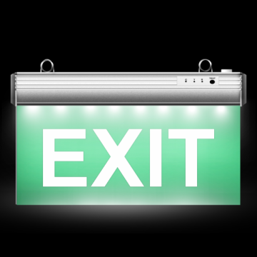 LED Emergency Lighting Ni-Cd Battery 3-Hours Exit Sign