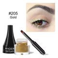 PHOERA 10Colors Matte Eyeliner Gel Waterproof Beauty Comestics Lasting White Eye Liner Cream Tool For Eyeshadow With Brush TSLM2