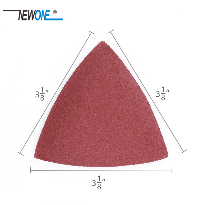 NEWONE SS Triangle Sandpaper finger Saw Blade Multifunction Oscillating saw blades For Polishing Wood Power Tool Accessories