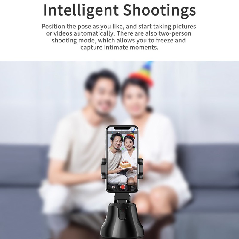 Tongdaytech 360° Auto Rotation Selfie Stick Tripod Gimbal Face Object Tracking Holder For Smartphone Xiaomi Iphone Vlog Live