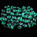 Shapes mix 50pcs/bag Emerald color flatback glass Crystal rhinestone applique glue on for nail art handimade Craft diy trim