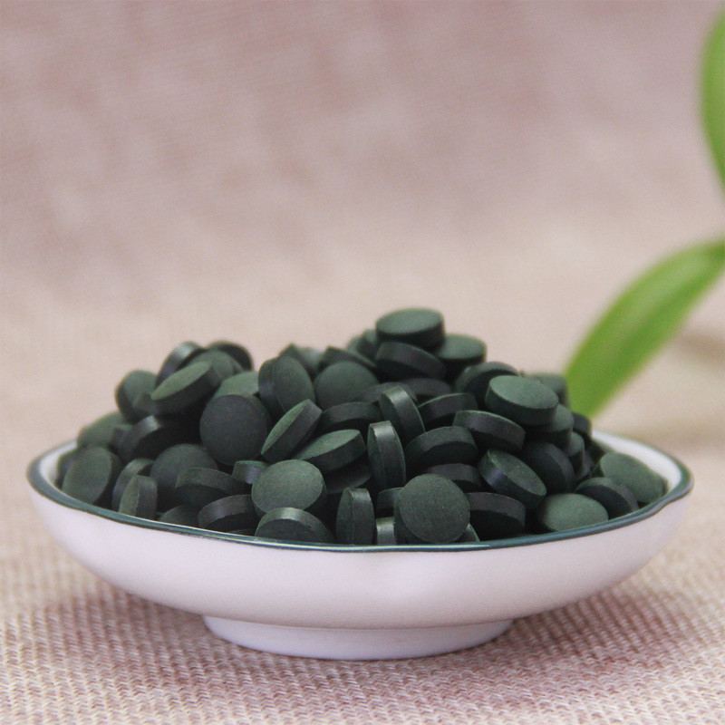 Green Food Health 1000 Pills Quality Approved Anti-fatigue Anti-radiation Enhance-immune 200g Green Natural Spirulina Health Tea