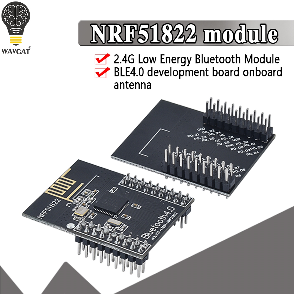 official NRF51822 2.4G Wireless Module Wireless Communication Module Bluetooth module / zigbee module / DMX512