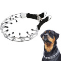 Pet Training Product Medium & Large Dog Prong Collar Adjustable Durable Stainless Steel Choke Pinch Dog Collar with Comfort Tips
