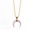 Rose Quartz - Gold Chain