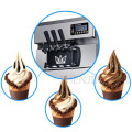 Vertical Ice Cream Machine Commercial 48L/H Output Ice Cream Maker Double Compressor 220V/3800W Sweet Cone Freezing Equipment