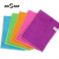SINSNAN Bamboo Fiber Wear-resistant Microfiber Non-stick Oil Wipping Rags Kitchen Towel Multifunctional Cleaning Rags Dish Cloth