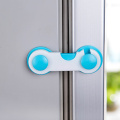 2pcs/set Baby Safety Locks Cabinet Lock Doors Drawers Wardrobe Cupboard Plastic Protection Lock for Children Child Kids Security
