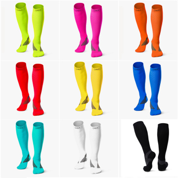 ROCKBROS OBX Sport Cycling Socks Elasticity Men Women Socks Brethable Quick-drying Running Stockings Gradient Compression Socks