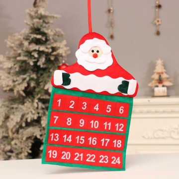 Christmas Ornaments Countdown Advent Calendars Santa Claus Calendar Xmas New Year Navidad Gift Christmas Decoration For Home