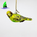 hanging bird glass Christmas ornament with low price