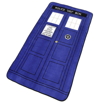 Home Textile Quilt Doctor Who Tardis Anime Blanket Sofa Flannel Fleece Fabric Throw Bedspread Cover Blanket Adult Children