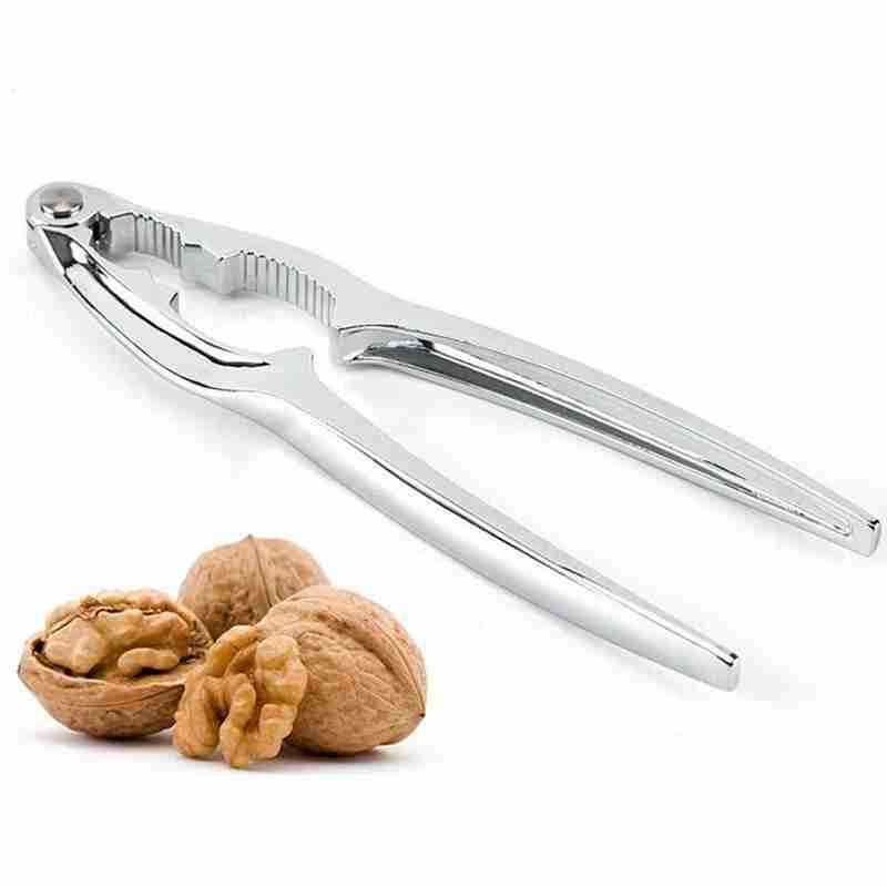 Zinc Alloy Nutcracker Sheller Crack almond Walnut Pecan Clip Nut Sheller Nut Cracker Filbert Hazelnut Tool Kitchen Plier Cl Z1C9