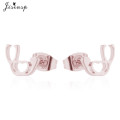 earrings rose gold