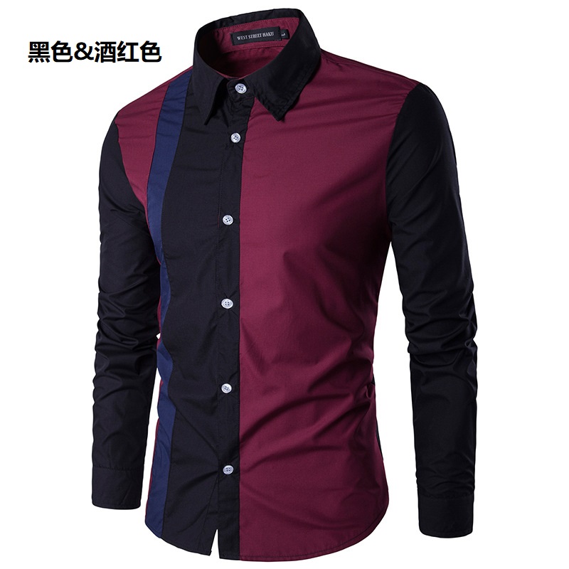 Zogaa men shirt long sleeve Men Long Sleeve Shirt Cotton Samrt Business Office Men's Full Sleeve Fitness Men's Dress Shirts