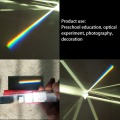 Prism Triangular Precision K9 Optical Glass Reflecting Physics Education Teaching Light Spectrum Prisms Rainbow Student Crystal