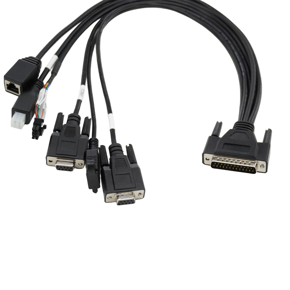 Multi connector diagnostic splitter cable
