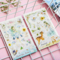 6 Sheets /Pack Butterfly Fairy Pastoral Elves Adhensive Stickers Notebook Album DIY Decoration Stickers Stick Label
