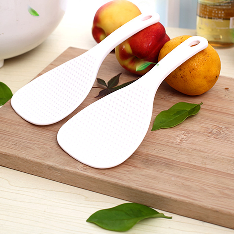 1pcs Smile Face Rice Spoon Environmental Special Kitchen Tool Non Stick ABS Rice Spoon Kitchen Tool Kitchen Tableware Spoons