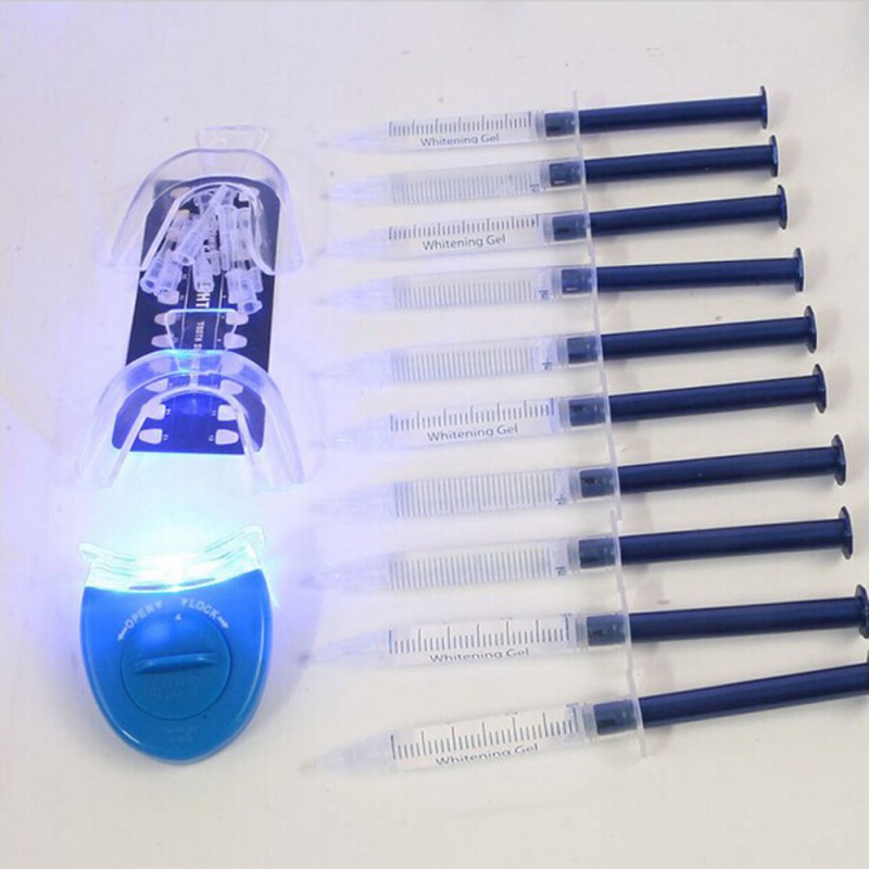 Teeth Whitening Kit Dental Bleaching System Oral Gel Kits Poseida Whitening Tooth Dental Smile Products 10/6/4Pcs USPS Shipping