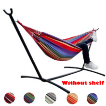 Portable Canvas Hammock Comfort Travelling Outdoor Picnic Swing Chair Camping Hanging Bed Garden Furniture Yard Hanging Chair