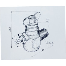 RSF-1 shut-off valve for aircraft