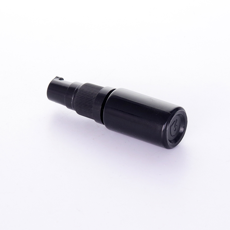 Black Glass Dropper Bottle With Clear Overcap 5 Jpg