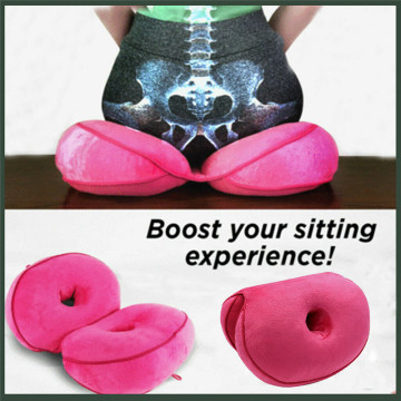 Travel Seat Cushion Lift Hips Up Coccyx Orthopedic U Seat Massage Chair Cushion Pad Car Office Massage Cushion Dropshipping