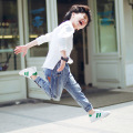 Boys Jeans Full Length Denim Pants 2021 Spring Autumn Fashion Boys Pants Casual Kids Clothes 4 6 8 10 12 Years Children Clothing