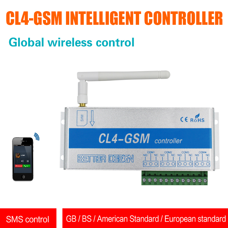 GSM Receiver&Switch for swing sliding gate openers garage doors alarm systems Phone Call SMS APP Remote Control GSM Controller