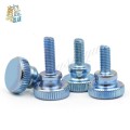 1-5pcs Din464 Gb834 M3 M4 M5 M6 M8 M10 Knurling Head Knurled Thumb Screw Hand Tighten Curtain Wall Lock Screws