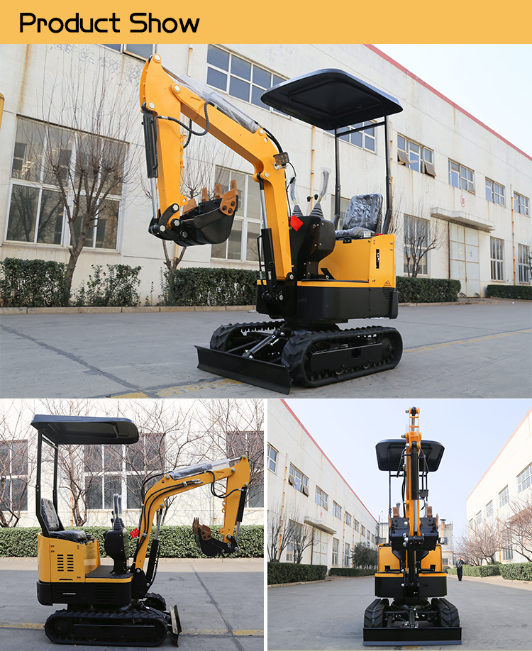 1 Ton Driving Shed Crawler Excavator