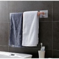 Plastic Self-adhesive Towel Rack Wall-mounted Bathroom Frame Adhesive Bathroom Shelf Multipurpose Bathroom Accessories